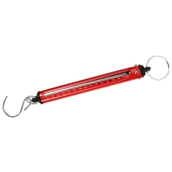 unbranded Small Weighing Scales Handheld Scale Red Mechanical Spring Scale Home Use 1Pcs