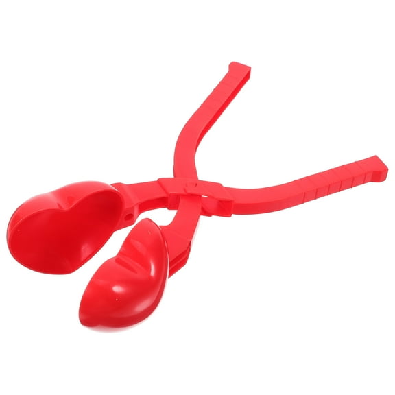OUNONA Snow Ball Maker Snow Clip Tool Red 1Pack