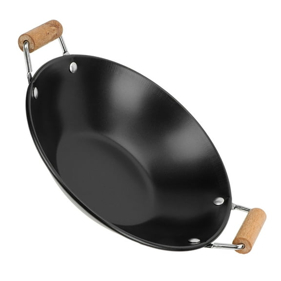 YSNOOWE Hot Pot Pot Black Stainless Steel 1Set 11.8x9.8x3.1in