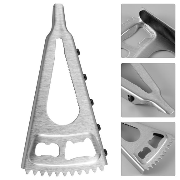 NIYANGLE Stainless Steel Manual Bottle Opener Silver 1Pack