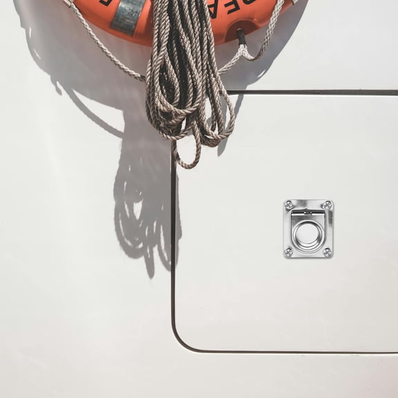 OUNONA 304 Stainless Steel Marine Grade Boat Hatch Handle Replacement Hardware, and -Resistant for Boats