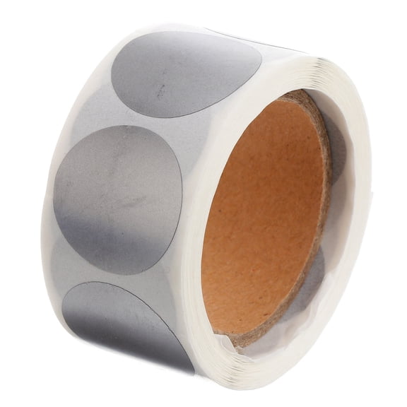 unbranded Sticker Label Bag Stickers Craft Tape for Scrapbooking Silver