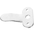 thumbnail image 1 of Metal Strike Plate Door Reinforcement Latch Plate for Electrical Cabinet Circuit Box Distribution, 1 of 8