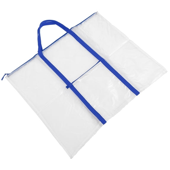 LOLIPPYY PVC Storage Pocket For Students 1Pack 31.5X25.5X0.8In