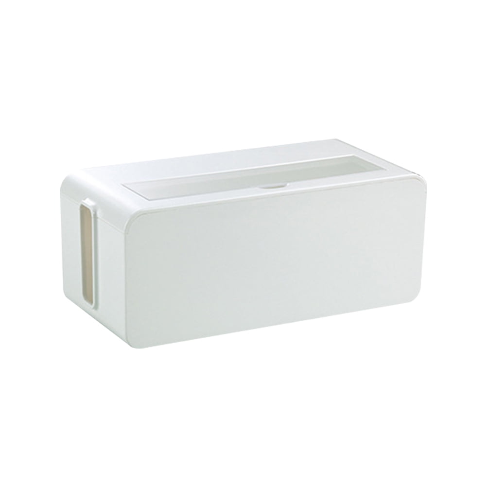 unbranded Strip Cable Management Box Plastic Socket Organizer Cable ...