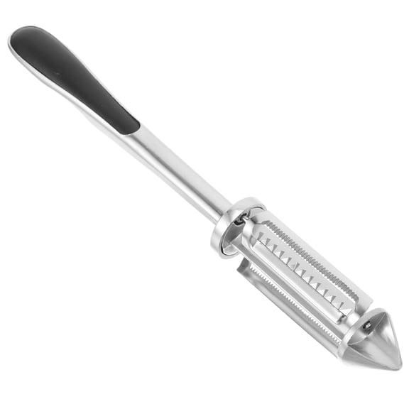 unbranded Sturdy Zinc Alloy Paring Knife Double-Sided Peeler Slicer For Efficient Kitchen Use