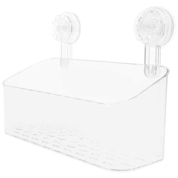 unbranded  Suction Cup Wall Mounted Rack Shower Wall-mounted Soap Holder Dispenser Heavy Duty Straps