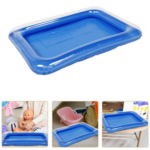unbranded Summer Fun For Boys And Girls Dollhouse Toy Small Pool Inflatable Pvc Realistic Water Design