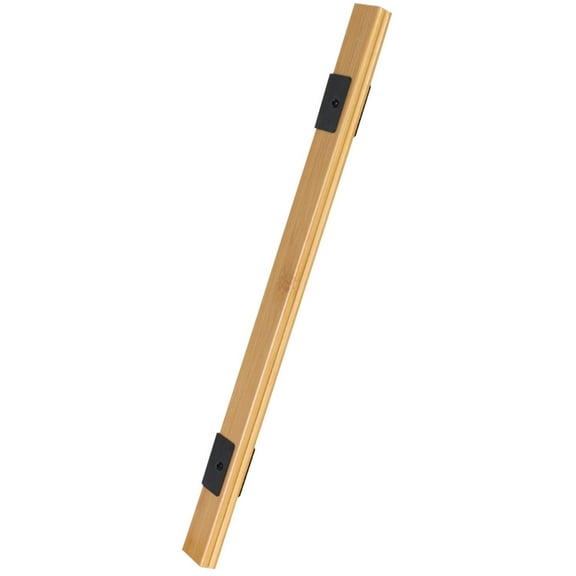 Worgeous Wood and Iron Advertising Display Pole with Clips for Hanging Posters Banner Rod