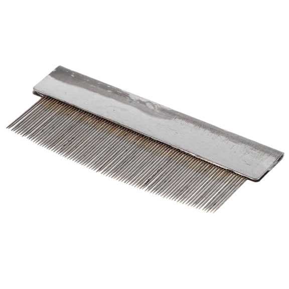 LITINKIMI Enhancing Sound Quality with Iron Violin Bow Hair Comb for Music Enthusiasts Silver 1Pcs