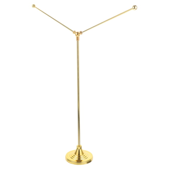 EXHUMKY Metal Desktop Flagpole with Finish and Stable Flag Display Stand for Home, Office, Events, and Celebrations