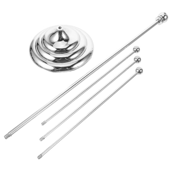 unbranded Powered Ring Table Flag Pole Holder Desk Stand Office