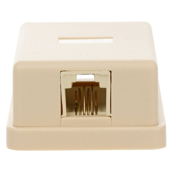 unbranded Telephone Cable Distribution Box Beige Four-core Utility Hooks
