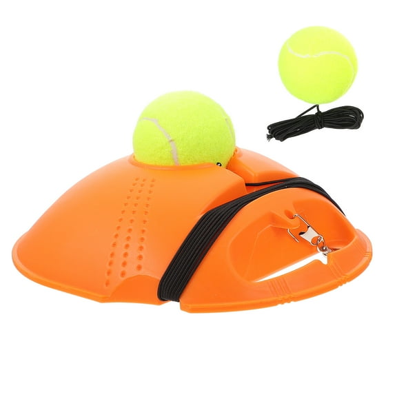 unbranded  Tennis Balls Training Base Main Machine Headset Rack Tip Display Headphones Individual Orange