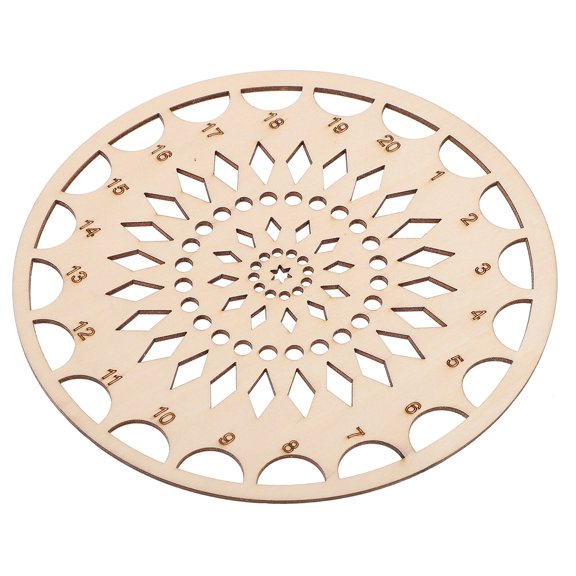 HEMOTON Brown Plastic Thread Organizing Tool for Home Use Compact and Durable 1 Pc