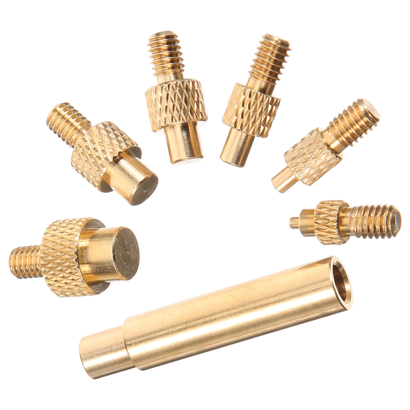 TEHAUX Brass Threaded Insert Tool Kit for 3D Printer, Golden Finish ...