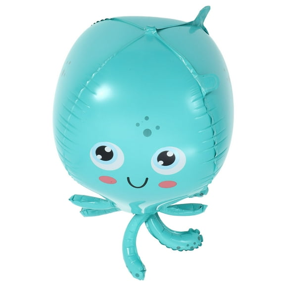 unbranded Three-dimensional Octopus Balloon Inflatables Balloons Loom Baby Blue