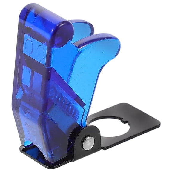 YSNOOWE Blue Car Toggle Switch Flip Cover Cap for Safety and Protection