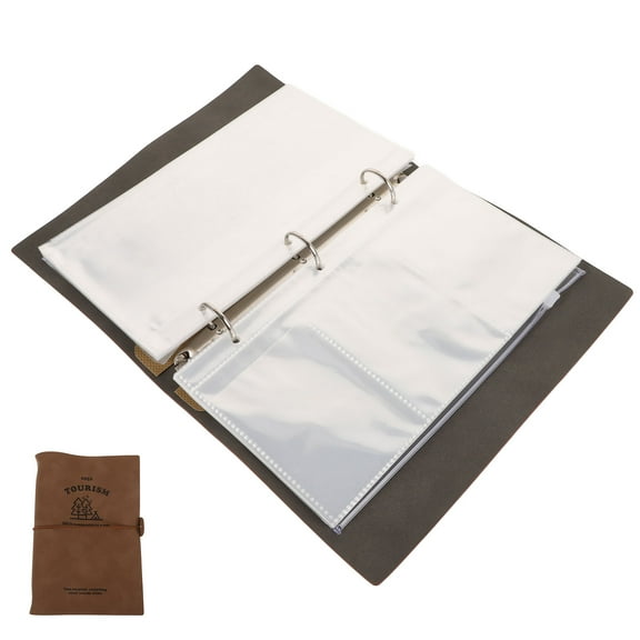 unbranded Ticket Album Commemorative Tickets Collection Booklet Loose-leaf Tickets Storage Organizer