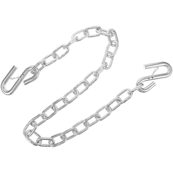 unbranded Tractor Tow Bar Hook Car Spring Hook 77.00X6.00X1.20CM Silver