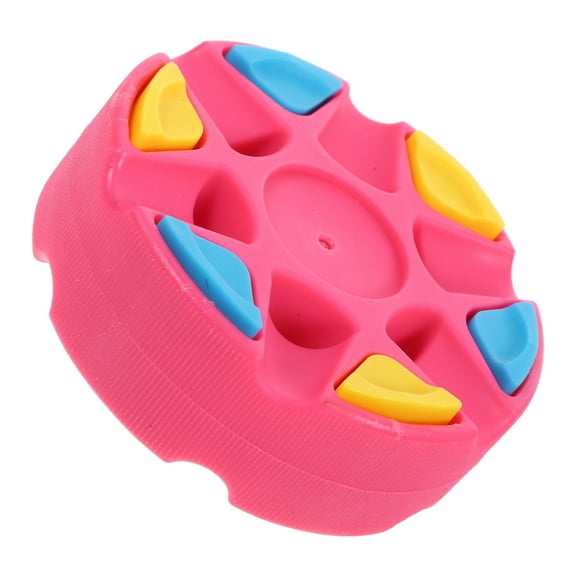 Rosy Ice Hockey Puck for Playing Made of PA Material Perfect for Training on Various Surfaces 1
