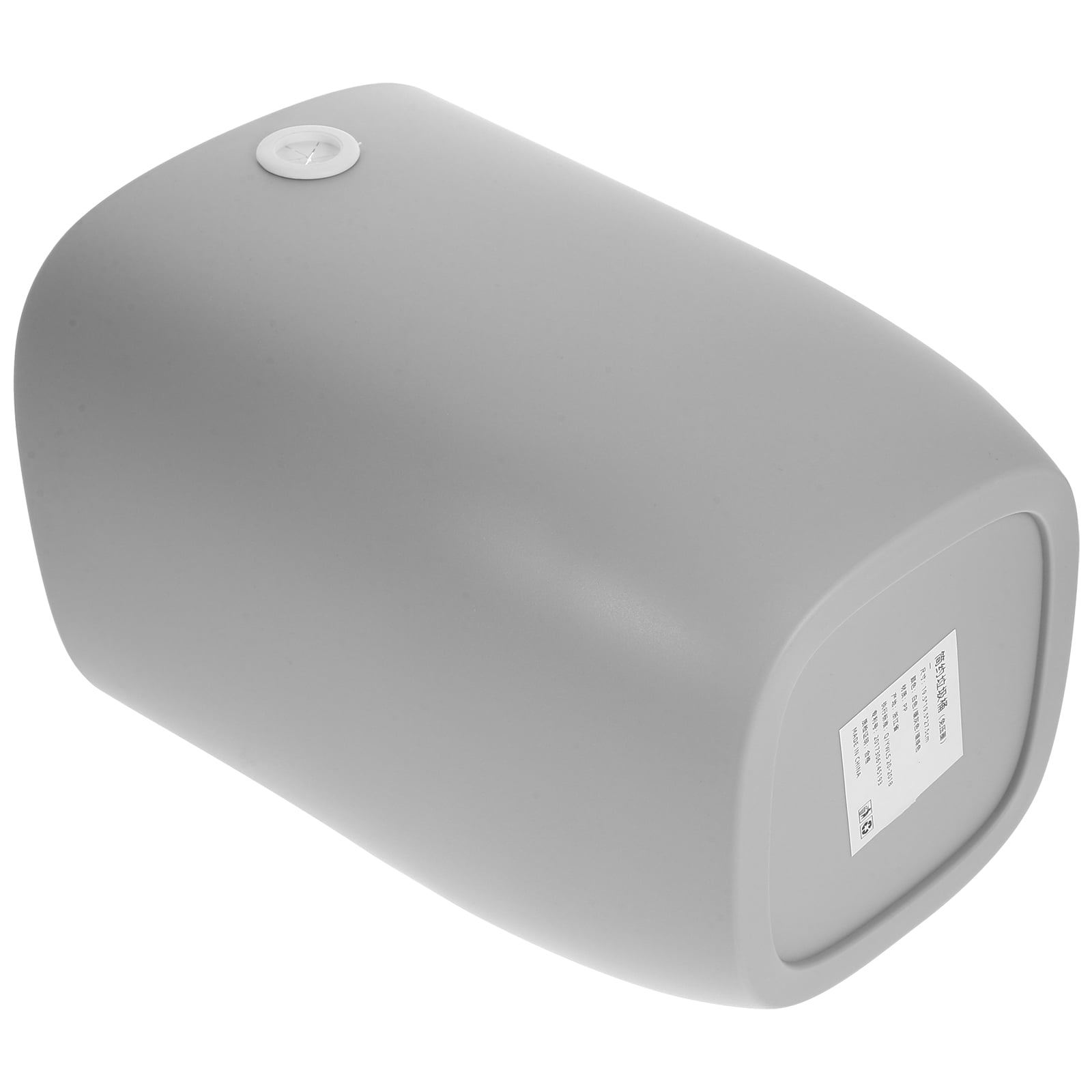 unbranded  Trash Bin Container Waste Basket Bathroom Garbage Can Office Grey