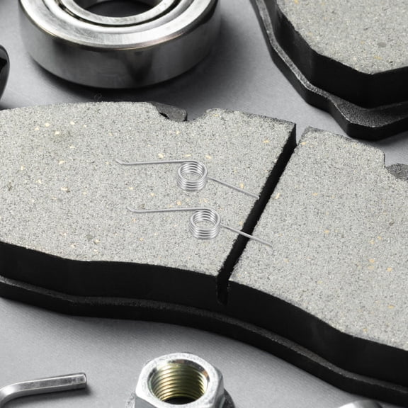 Raindrops 4Pcs Stainless Steel Trash Can Lid Torsional Spring Durable Replacement for Foot Pedal and Hand Press Bins