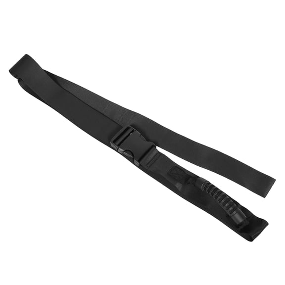 WHAMVOX Adjustable Luggage Straps with Buckle for Travel Security Heavy Duty Nylon Black