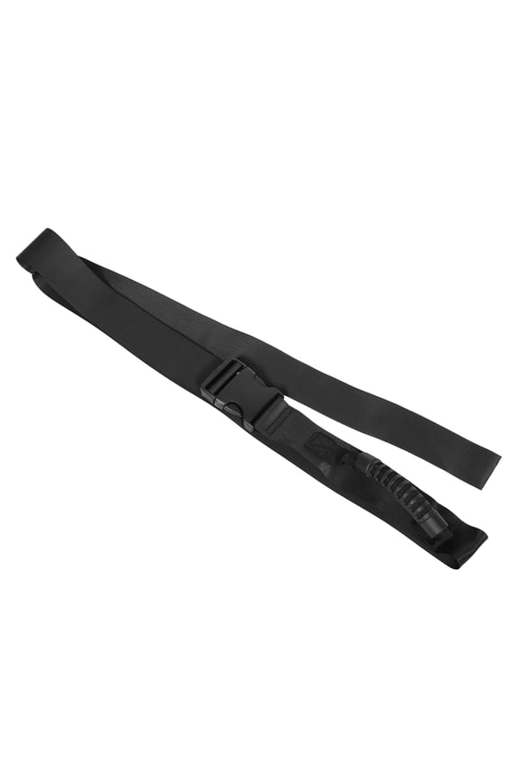 WHAMVOX Adjustable Luggage Straps with Buckle for Travel Security Heavy Duty Nylon Black