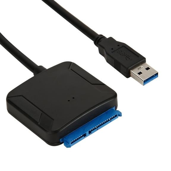 unbranded USB3.0 to Adapter Cord 3.5 Inch Laptop Hard Drive Data Cable USB To Easy (Black)