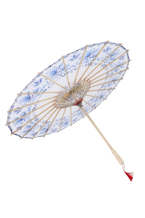 UV Blocking Umbrella with Fan Chinese Style Oil Paper Child