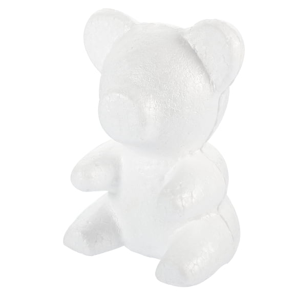 unbranded Unfinished Bear Foam Model Diy Graffiti Foam Model For Craft Making Foam Model