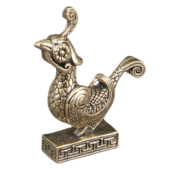 unbranded Vintage God Bird Statue Sun Birds Sculpture Bronze of