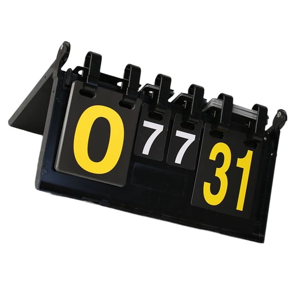 unbranded Volleyball Practical Scoreboard Gentle Scoreboard 13X10.6X8CM Black
