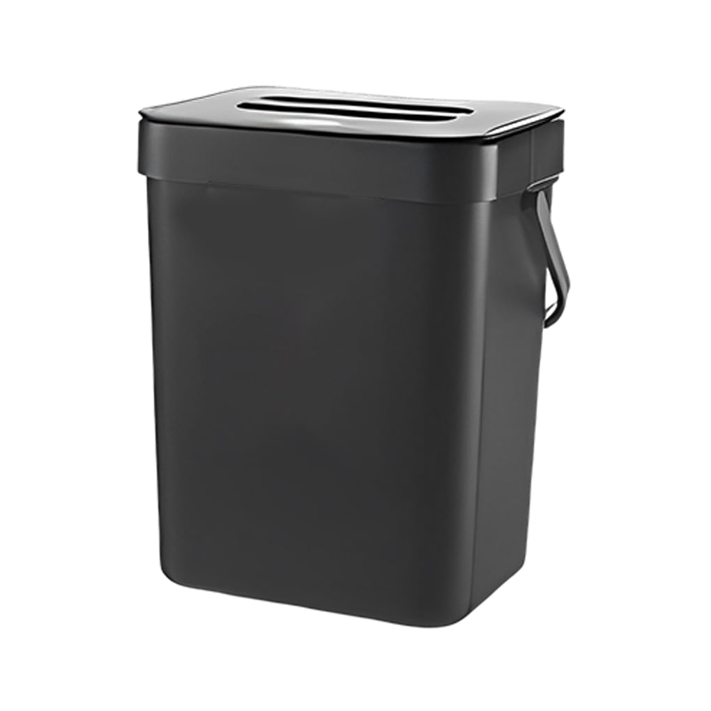 chidgrass Wall Trash Can Lid Waste Bin with Strong Tightness Covered ...