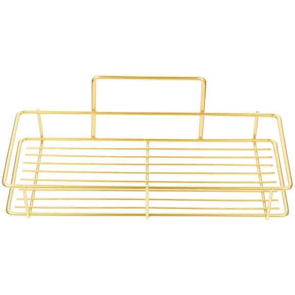 unbranded  Wall-mounted Storage Rack Sink Sponge Holder Standing Bathroom Hook Golden