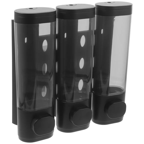 unbranded Wall-mounted and Conditioner Dispenser Shampoo Soap Dispenser Bathroom Supply