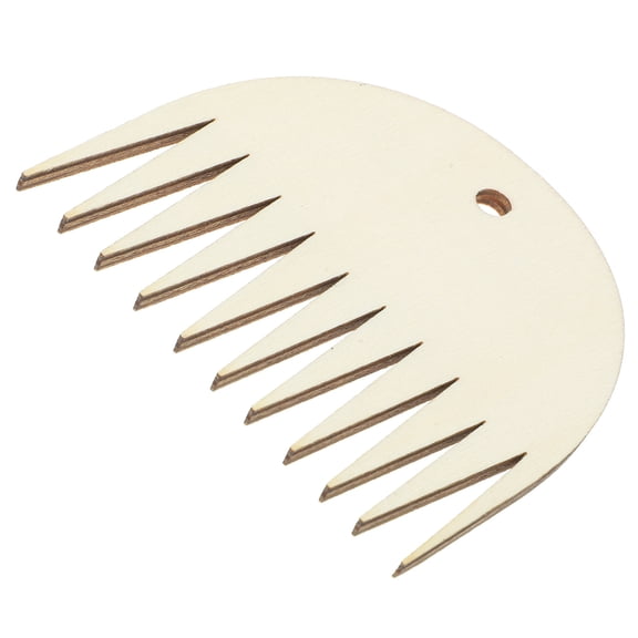 Tapestry DIY Weaving Supplies Professional Wood Manual Loom Comb Small Sawtooth Knitting Tapestry Weaving Accessories