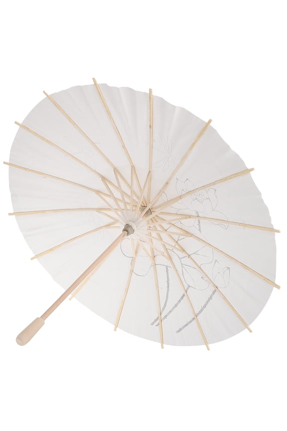 Unique Paper Umbrella 1Pcs As Shown Vintage Umbrella for Indoor Teaching