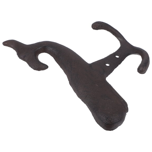 unbranded Whale Wall Hook Bedroom Decorative Wall Hook Clothes Storage Hook Metal Hook