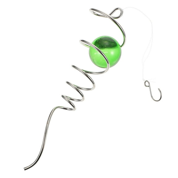 unbranded  Windmills Crystal Glass Ball Spiral Tail Garden Ornament Backyard Decor