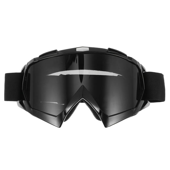 unbranded Windproof Glasses Dirt Bike Goggles Eyeglasses Motorcycle Black