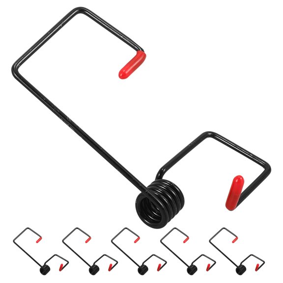 unbranded Windshield Wiper Arm 6pcs Wiper Arm Pressure Spring Booster Spring Puller Wiper Blade Assist Springs Car Windshield Wiper Replacement Tools For Rain Snow Black