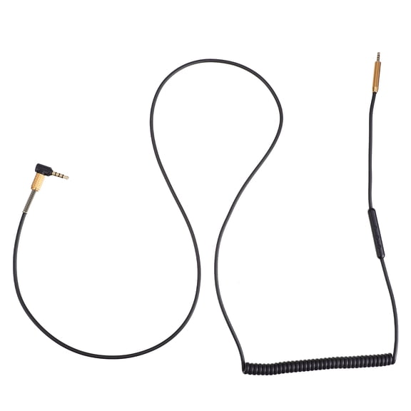 TABLZONE Black Headphone Audio Upgrade Cable with Oxygen-Free Copper Wire for Speaker and Sound System