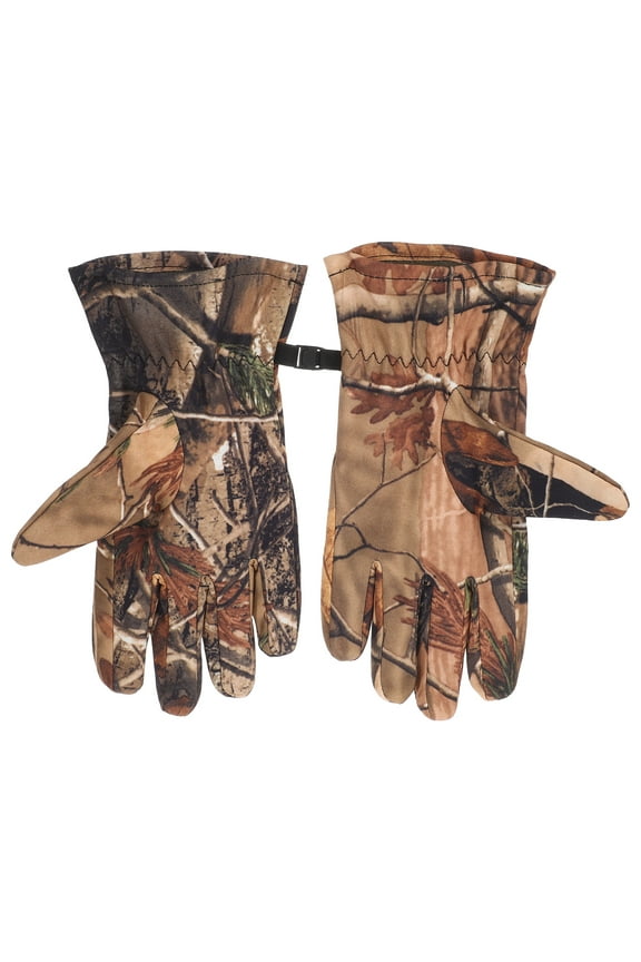 WHAMVOX Warm Hunting Gloves for Men with Fleeces Lining Waterproof and Insulated for Outdoor Sports Fits Various Sizes
