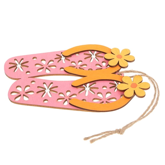 LABRIMP Pink Wooden Nautical Theme House Decor Hanging Sign for Front Door Or Wall