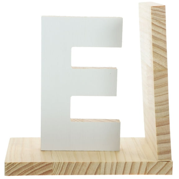 HAMPPLIES Letter E Shaped Design for Girls Office 1Pcs 7.7x6.5x3.9in