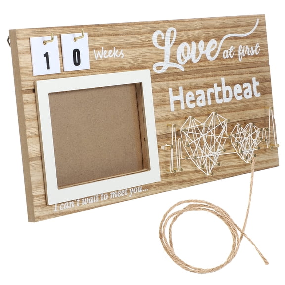 unbranded Wooden Photo Props Frame Baby Clothing Album Picture Newborn