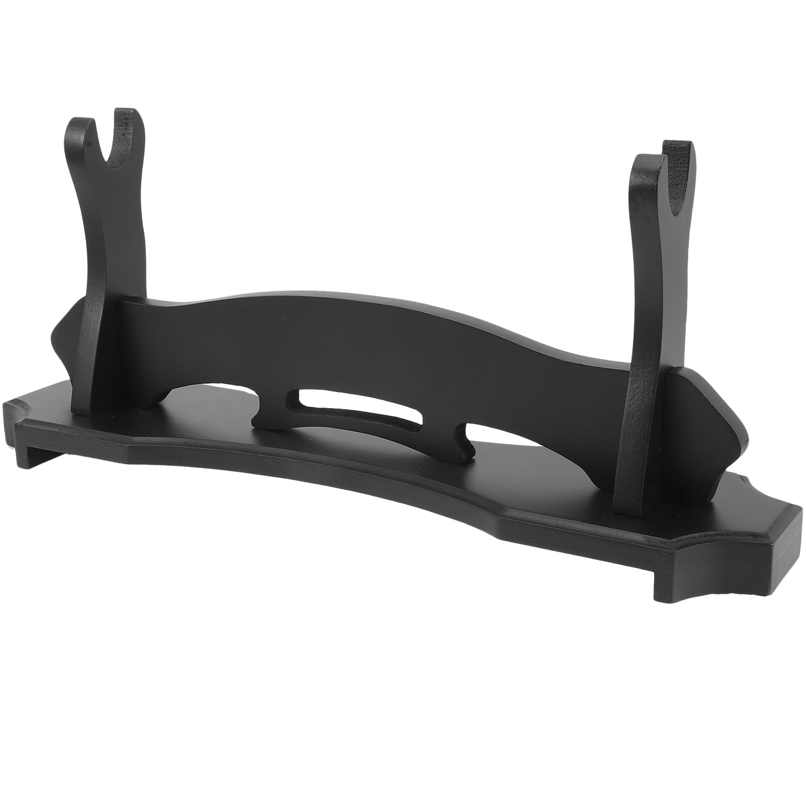 Sword Rack Brackets unbranded Wooden Sword Bracket Desktop Sword Stand Tabletop Sword ...