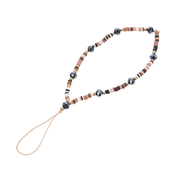 LOLIPPYY Coffee Mobile Phone Strap with Stylish Chain and Fixing Rope for Easy Carrying